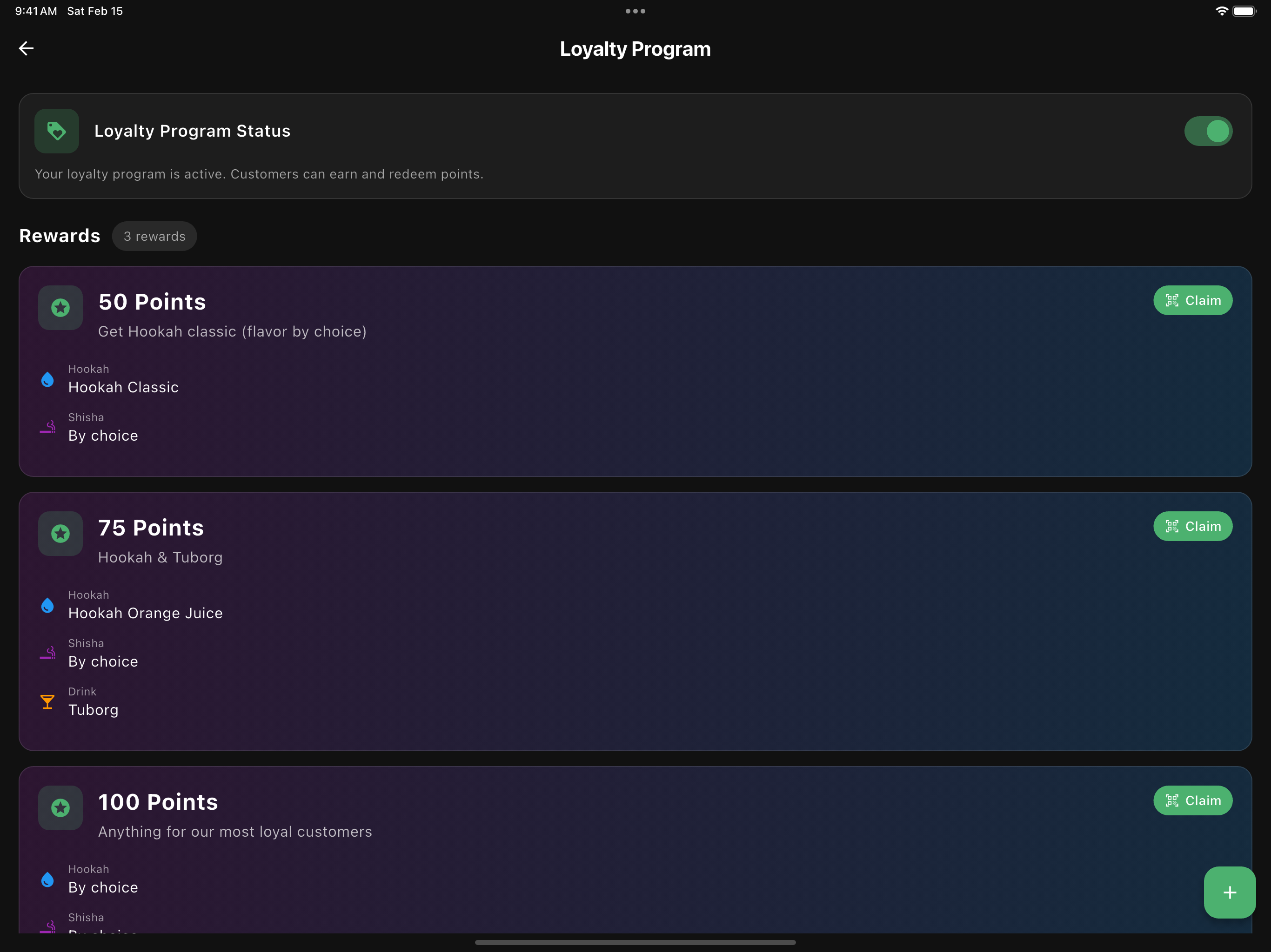 Loyalty Program